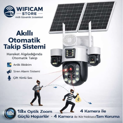 En ucuz INOX WIFI IP Kamerası 4G fiyatı